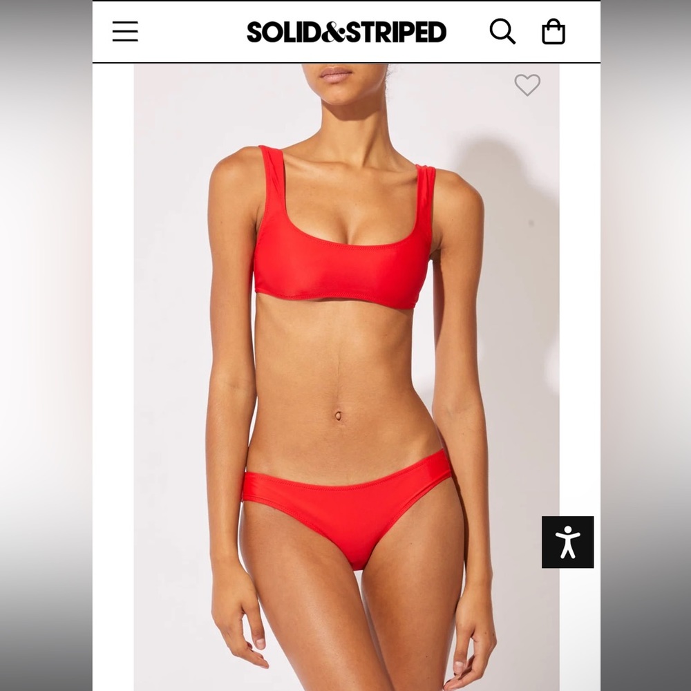 The ELLE bottom in ruby red